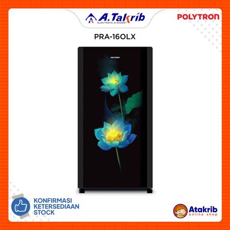 Jual Polytron Kulkas 1 Pintu Pra 16olx Belleza Varia 160 Liter Shopee