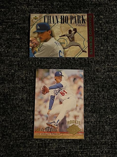 Upper Deck Chan Ho Park Baseball Trading Cards | Mercari