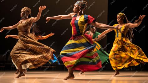 Premium Photo | A dance performance with traditional African