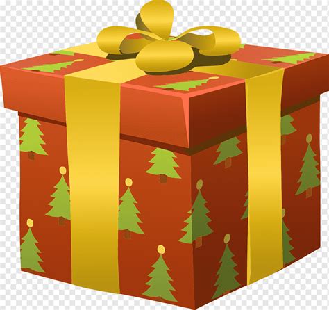 Presents Wrapped Gifts Christmas Holidays Packed Packages Orange