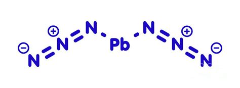 Lead Azide Detonator Explosive Molecule Photograph by Molekuul/science ...