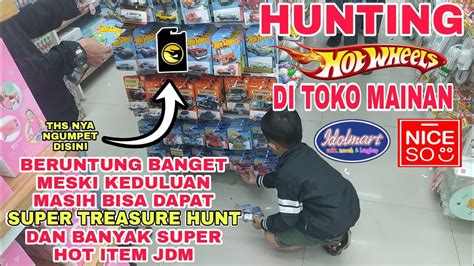 Vlog Hunting Di Toko Mainan Dapat Hot Wheels Super Treasure Hunt Dan