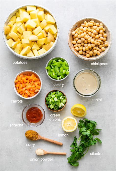 Curried Potato Salad With Chickpeas The Simple Veganista