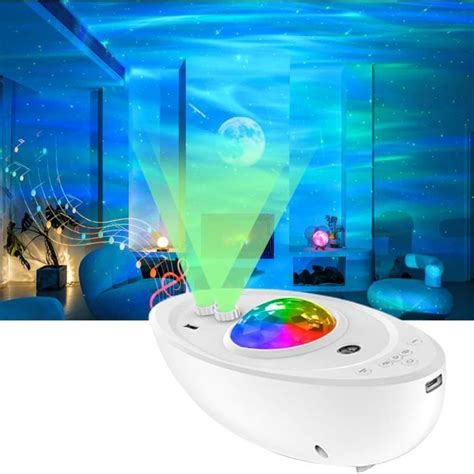 Projecteur Ciel Etoile Galaxie Led Starry Lampe Bluetooth Planetarium