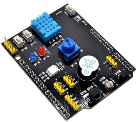 Shield Arduino Multifun Es Sensores E I O Rs Rob Tica