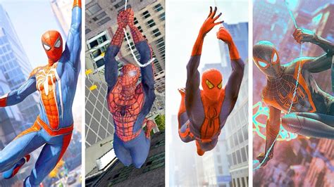 Evolution Of Web Swinging In All Spider Man Games 2000 2020 Youtube