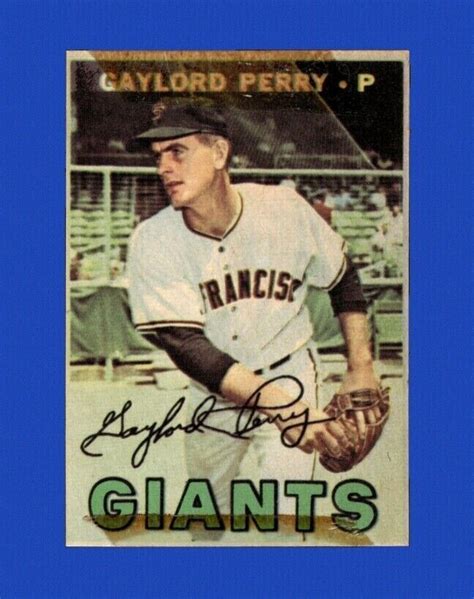 Venezuelan Gaylord Perry Hof Venezuela Topps W Tape Residue