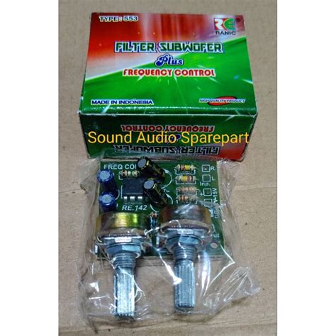 Jual Kit Filter Subwoofer Plus Frekuensi Shopee Indonesia