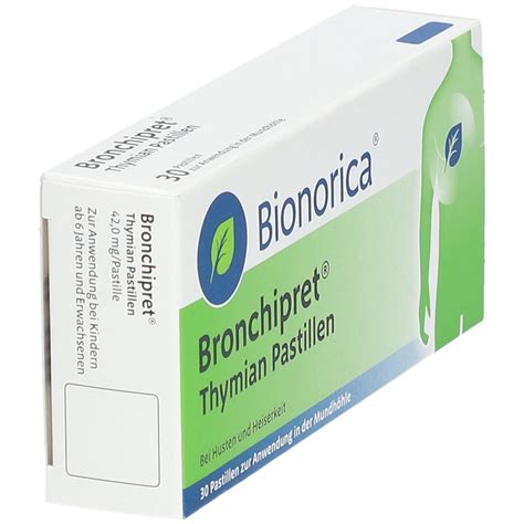 Bronchipret Thymian Pastillen St Shop Apotheke