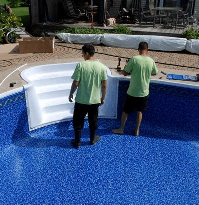 Custom Vinyl Inground Pool Installation NJ Your Vinyl Pool Builders