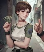 AI Generated Date With Rebecca Chambers Porn Comics Sex Games SVSComics