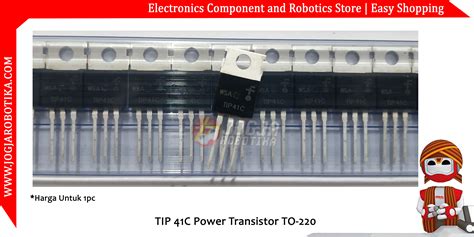 Jual TIP 41C Power Transistor TO 220