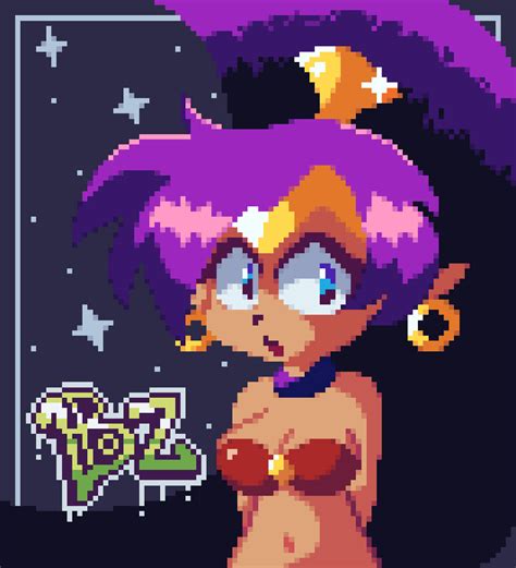 Shantae Pixel Art By Bonkez On Newgrounds