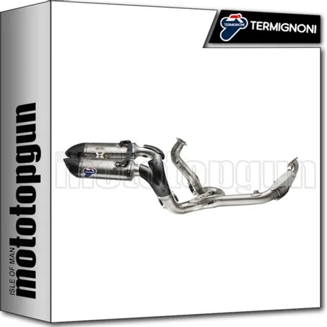 Termignoni Full Exhaust Force F Titanium Race Ducati Panigale