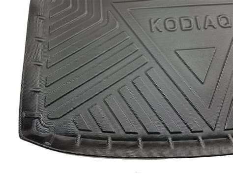 BOOT LINER MAT FOR SKODA KODIAQ 2017 2023 5 SEATER TAILORED BLACK NEW