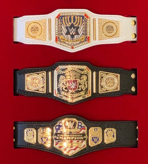 27 WWE mini Championship belts ideas in 2021 | mini, wwe, belt