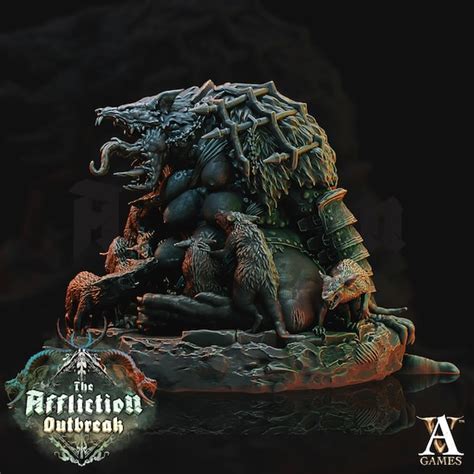 Broodmother Skaven Ideal For Dungeons And Dragons And Etsy