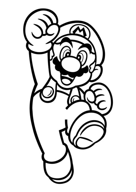 Dibujos De Mario Para Imprimir Y Colorear