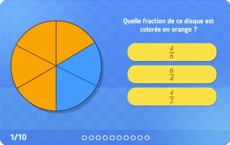 Exercices Gratuits En Ligne Les Fractions Me