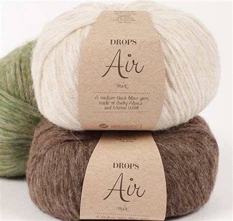 Drops Air Super Soft Baby Alpaca Yarn Garnstudio Drops Design Etsy