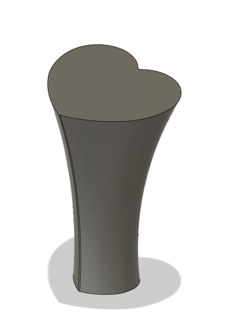 Heart Vase Vase Mode Print In Two Orientations By Lothar Creative