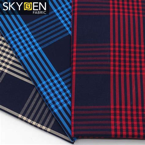 Cotton Texture Checkerboard Fabric - Wholesale Shirt Fabric, Shirting ...