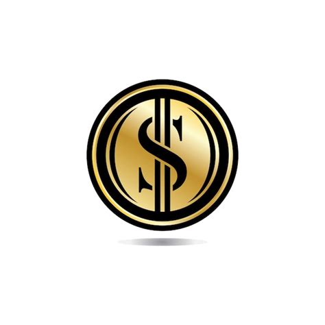 Premium Vector Gold Coin With Dollar Sign Illustration Vector Dollar