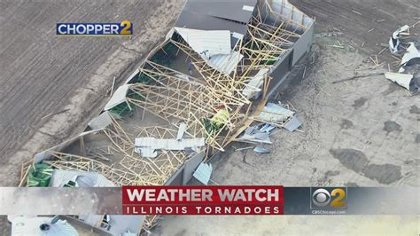 Tornado Touches Down In Northern Illinois Youtube