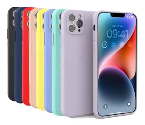 Carcasa Para Iphone Todos Los Modelos Silicona Suave Cuotas Sin Inter S