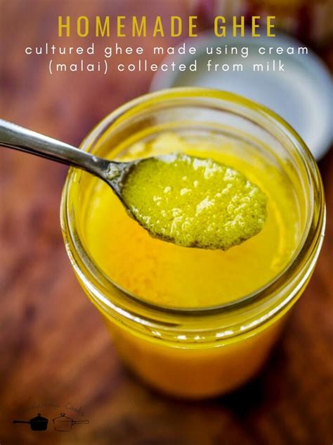 Homemade Ghee Recipe Home Made Ghee With Cultured Butter