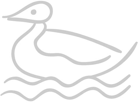 Duck Outline 36630857 Vector Art At Vecteezy