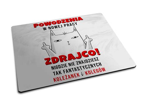 Podk Adka Pod Mysz Powodzenia W Nowej Pracy