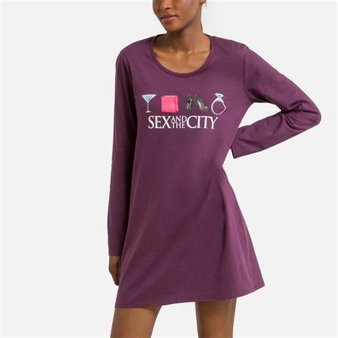 Camicia Da Notte Sex And The City Prugna Sex And The City La Redoute