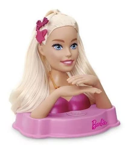 Boneca Pentear Maquiar Barbie Sal O Barbie Busto M Os Fala Frete Gr Tis