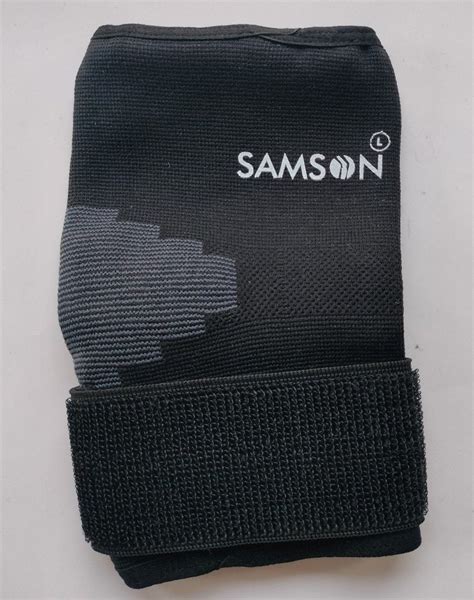 Cotton And Nylon Samson Elbow Support With Strap Size Large At Rs 210