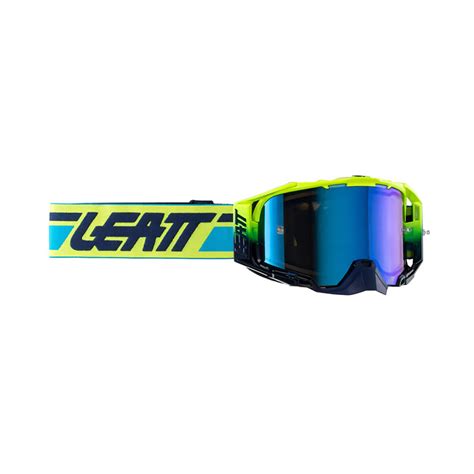 Leatt Velocity Iriz Goggle Lime Blue Le Offroad