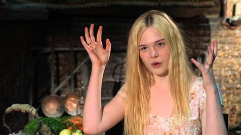 Maleficent Elle Fanning Aurora On Set Movie Interview Screenslam Youtube