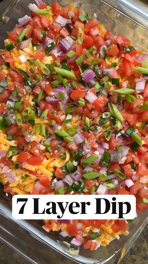 Seven Layer Taco Dip Artofit