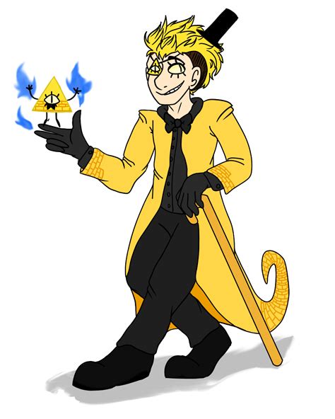 Human Bill Cipher By Themoonlitwolf On Deviantart