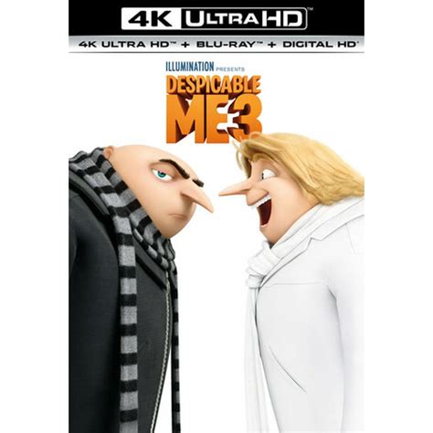 Despicable Me 3 (4K Ultra HD + Blu-ray ) - Walmart.com