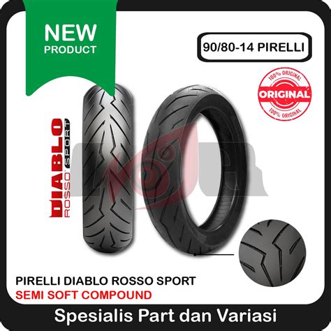 Jual Pirelli Diablo Rosso Sport Depan Belakang Ban Tubeless