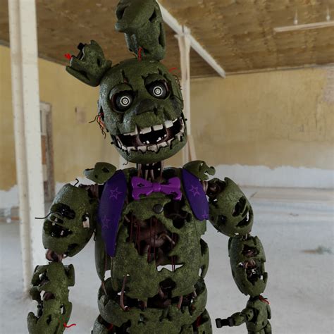 Blenderfnaf Springtrap By Nightwingcyrus On Deviantart