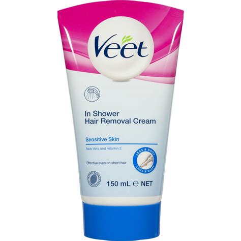 Veet In Shower Hair Removal Cream Sensitive 150g Woolworths