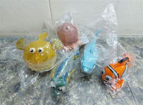 2003 Mcdonald S Disney Finding Nemo Happy Meal Toy Lot On Carousell