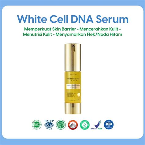 Jual Ms Glow White Cell Dna Serum Ml Shopee Indonesia