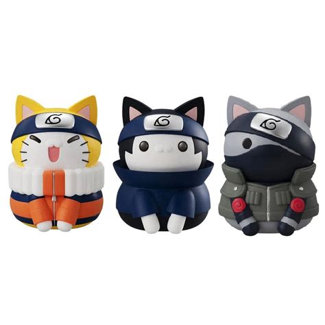 Ready Stock Megahouse Naruto Shippuden Nyaruto Series Reboot 10cm