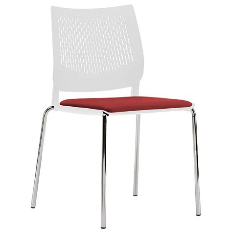 Vibe Upholstered 4 Leg Breakout And Conference Chairs From Our