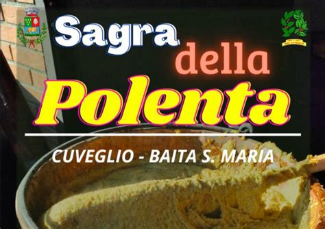 A Cuveglio il fine settimana è con la Sagra della Polenta