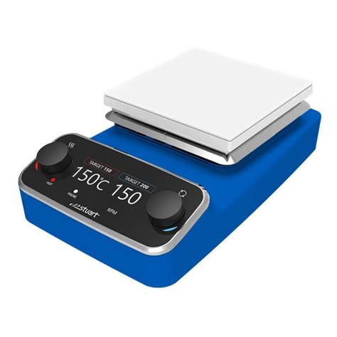 Cole Parmer Stuart Premium Digital Hot Plate Stirrer Blue Ambient To 450C Ceramic Ceramic