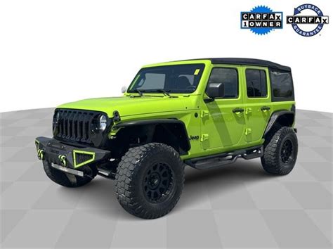 Pre Owned 2021 Jeep Wrangler Unlimited Willys Sport Suv In Arden C4293a Sunshine Chevrolet Llc